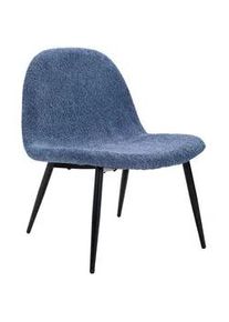 Livetastic Sessel , Blau, Schwarz , Holz, Metall, Textil , Pappel , Sperrholz , 63x82x74 cm , Wohnzimmer, Sessel, Sonstige Sessel