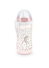 Nuk Babyflasche , Rosa, Transparent , Kunststoff , 300 ml , 6.6x23.5x6.6 cm , BPA-frei , Füttern, Babyfläschchen