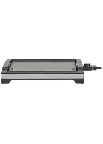 Atrigo Grillplatte Tristar Bp-2781 , Schwarz, Alufarben , Metall, Kunststoff , 33x7x45 cm , herausnehmbare Fettauffangschale, antihaftbeschichtet, abnehmbarer Grillrost, rutschfest, Netzkabel abnehmbar, Temperatur einstellbar, gleichmäßiges Grillen , Kochgeschirr, Tischgrills & Fondues, Raclette-grills