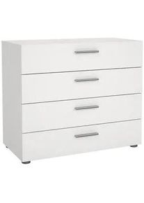Inosign Livetastic Kommode , Weiß , Metall , 4 Schubladen , 80.2x68.1x40.3 cm , FSC Mix, Made in Denmark , stehend , Kleinmöbel, Kommoden, Kommoden