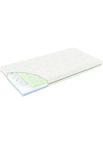 Träumeland Träumeland Babymatratze , Textil , 60x120 cm , Bezug abnehmbar/waschbar, klimatisierte Belüftungskanäle, optimale Belüftung, atmungsaktiv, schadstoffgeprüft, Nässeschutz , Schlafen, Babybettausstattung, Baby- & Kindermatratzen