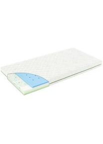 Träumeland Träumeland Babymatratze , Textil , 70x140 cm , Bezug abnehmbar/waschbar, klimatisierte Belüftungskanäle, optimale Belüftung, atmungsaktiv, schadstoffgeprüft, Nässeschutz, Sicherheits-Trittkanten, Bezug rundum abnehmbar, Baby- und Kleinkindseite , Schlafen, Babybettausstattung, Baby- & Kindermatratzen