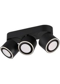 Trio Xxxl Led-Strahler , Schwarz , Metall , 8.7x10.6x27.3 cm , Lampen & Leuchten, Innenbeleuchtung, Spots & Strahler, Deckenspots