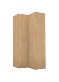 Rauch Möbel Eckkleiderschrank , Sonoma Eiche , Holzwerkstoff , 7 Fächer , 100x229x102 cm , Blauer Engel, Goldenes M, BQ - Bündnis für Qualität, Made in Germany, DIN EN ISO 50001 , Schlafzimmer, Kleiderschränke, Eckschränke