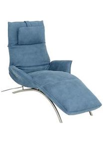 Koinor Relaxliege , Türkis , Leder , Echtleder , Anilinleder, Büffelleder , 78x47x152 cm , Goldenes M, Made in Germany, DIN EN ISO 9001, Dgm , Wohnzimmer, Sofas & Couches, Relaxliegen