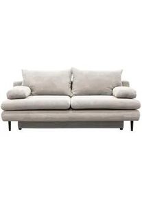 P & B Schlafsofa , Beige , Textil , Füllung: Schaumstoff,Schaumstoff , 202x85x99 cm , Wohnzimmer, Sofas & Couches, Schlafsofas, Sonstige Schlafsofas