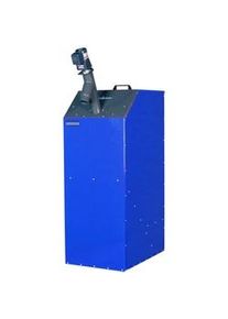 ATMOS Platzsparsilo inkl. Förderschnecke 400 Liter - blau für A25 GSP
