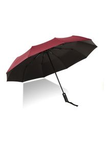 Parapluie de voyage automatique coupe-vent léger solide compact protection uv parapluies de pluie 8 nervures sac à dos pliable costume de parapluie