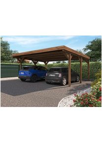 Alpholz Dubbele Carport Victor