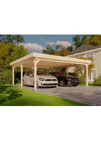 Alpholz Dubbele Carport Olaf