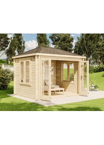 Alpholz Tuinhuis Summertime-40 met grote Vouwdeur