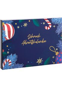 Damska Adventný kalendár modrá veľkosť 0