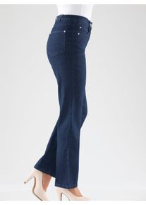 Dames Jeans van vormvast stretchmateriaal in dark-blue ,maat 18, WITT, 78% Katoen, 20% Polyester, 2% Elastan