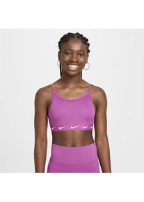 Brassière de sport Nike One pour fille - Pourpre