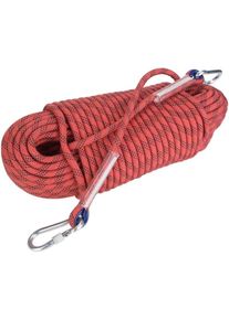 Aiducho - Corde D'escalade Statique Extérieure De 30m Corde De Randonnée Accessoires De Haute Résistance Corde De Sécurité Pour Diamètre De 12 Mm De