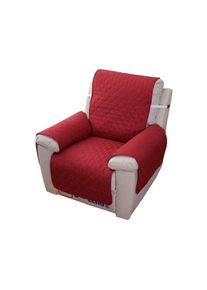 Cyslmuk - Rouge 55×200cm)Housse Fauteuil Relax 1 Place, Housse de Canapé Protecteur Inclinable Imperméable pour Chambre