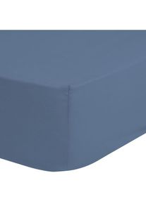 Good Morning - Furniture Limited - Drap-housse Jersey 70x140/150 cm Bleu glacier - blue