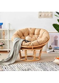 Start - Swing Single Hanging Chair Cushion Coussin rond - 40X40cm, kaki, 1pc