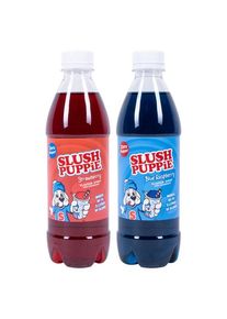 SLUSH PUPPiE Zero Sugar 2 pack Syrups– Blue Raspberry&Strawberry– 500ml