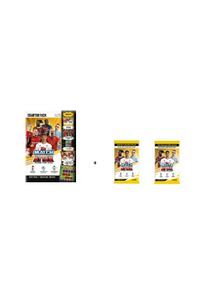 Topps - Match Attax Champions League Starter Pack&2x Card Packs (UCLMA24-01 + UCLMA24-02)