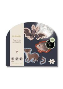 Filibabba - Glow in the dark puzzle - Forest friends - (FI-03320)