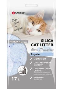 Flamingo - Silica catlitter 17l 7,5 kg