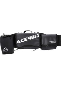 Acerbis Profile Logo, bolsa de cintura , cor: Preto/Branco
