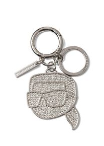 K by KARL LAGERFELD Karl Lagerfeld Porte-clés ' K/IKONIK KARL SCHLÜSSELANHÄNGER MIT STRASS ' Femme argent taille One Size