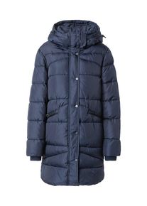 Tom Tailor Denim Kurtka zimowa dla kobiet ciemny niebieski Rozmiar XS