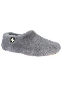 Living Kitzbühel Living Kitzbühel Womens Lambskin Slip-On Pantoffels Dames (36 |grijs)