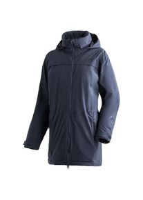 Maier Sports Womens Metor Coat Parka Dames (36 - Regular |blauw |waterdicht)