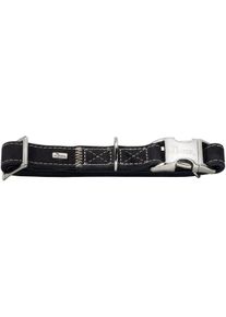Hunter Hunting Alu-Strong Hundehalsband, schwarz, M