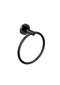 Aloni Handtuchring &Oslash; 16 cm Schwarz matt