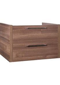 Mega Badezimmer Waschbeckenunterschrank 80 cm Garda Eiche