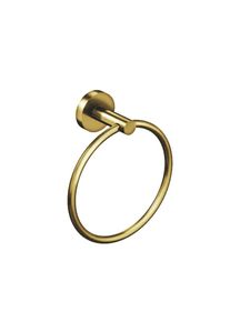 Aloni Handtuchring &Oslash; 16 cm Gold geb&uuml;rstet
