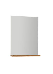Elmas Spiegel mit Ablage Braun (BxHxT) 440 x 545 x 82 mm