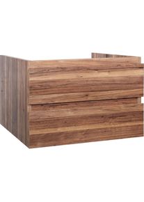 Creavit Sally Badezimmer Unterschrank 100 cm Garda Eiche