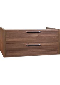 Mega Badezimmer Waschbeckenunterschrank 120 cm Eiche Muster