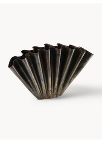 house doctor Wazon Flood Brązowy Metal S 53 x W 30 cm