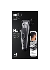 Braun Haartrimmer HC7390 Black / Spc Grey