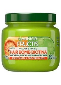 Garnier - Fructis Vitamin Force Haarbombe Biotinmaske Haarkur & -maske 320 ml Damen