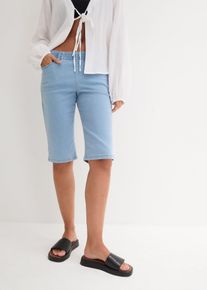 Stretchbermudas (2-pack) - svart - storlek 42 - bonprix