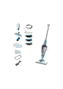 Black & Decker Black & Decker Dampfreiniger BLACK+DECKER steam-mop BHSM1610DSM - steam cleaner - stick/handheld - white/aqua