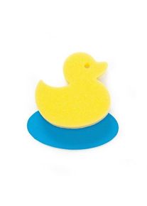 KIKKERLAND - Sink Sponge And Holder Duck