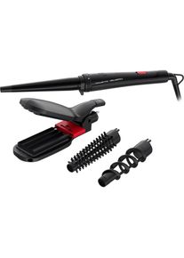Rowenta Karl Lagerfeld CF422LF0 multi-styling tongs for hair 4 pc