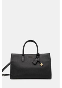 MICHAEL Michael Kors poseta de piele culoarea negru, 30F4GETS2L
