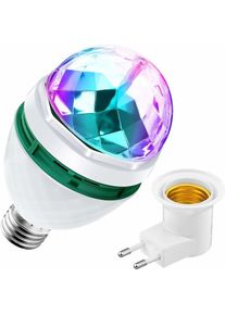 Led petite boule magique support d'ampoule noel grande vis E27 - Forehill