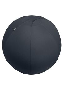 Leitz Ergo Active Sitzball mit Anti-Wegroll-Design, 75cm Dunkelgrau Ball chair - Stoffbezug - Bis zu 150 kg