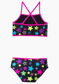 bonprix Bikini de poliamida reciclada (2 piezas), negro, 128/134