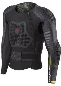 Zandoná Zandona NetCube, protector jacket Level-2 , color: Black/Grey/Neon-Yellow , size: X7 XS